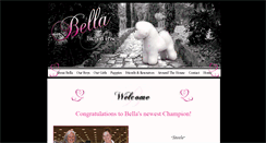 Desktop Screenshot of bellabichons.com